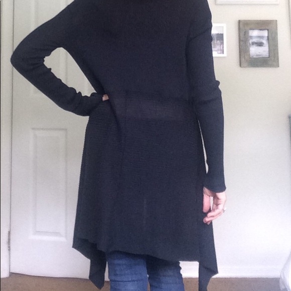 Navy open sweater - Picture 3 of 7